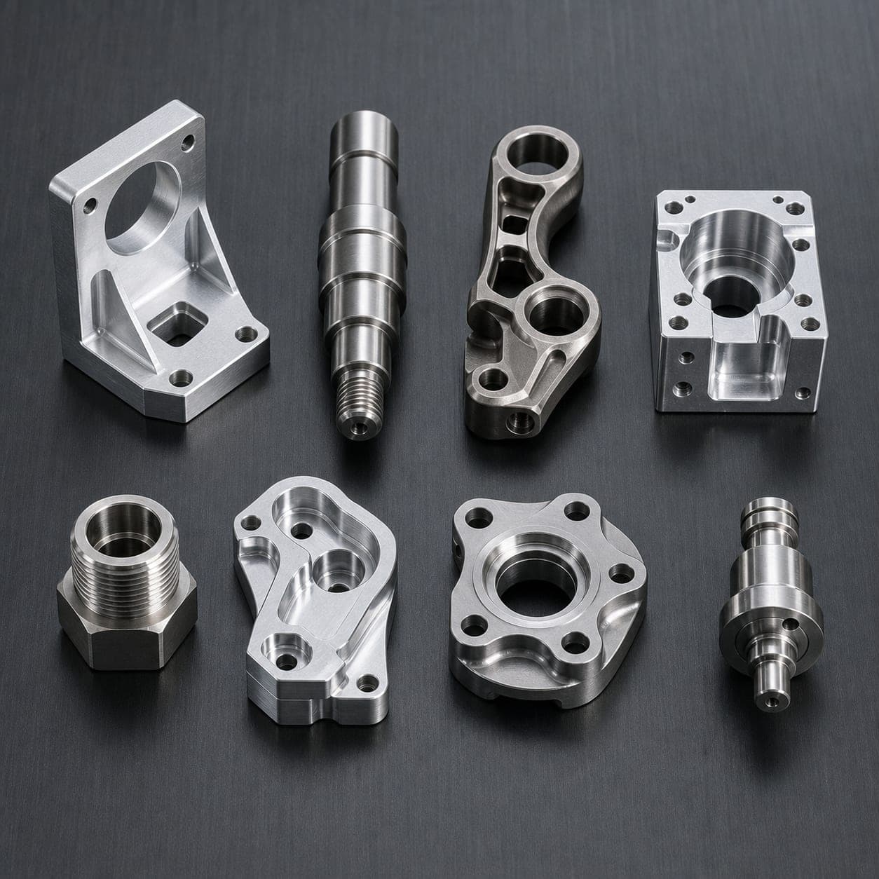 Precision machined parts — finished components
